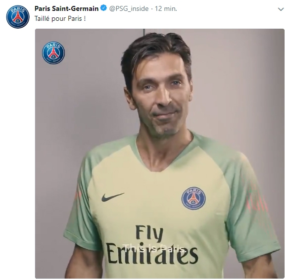 BUFFON OFICJALNIE ZAPREZENTOWANY